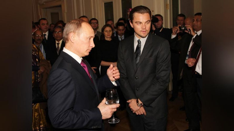 Изрображение 'Леонардо Ди Каприо дал согласие сыграть Владимира Путина'