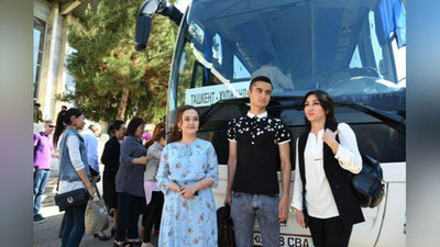 '“Toshkent – Xo`jand - Toshkent” yo`nalishidagi ilk taqdimot reysi yo`lga chiqdi'ning rasmi