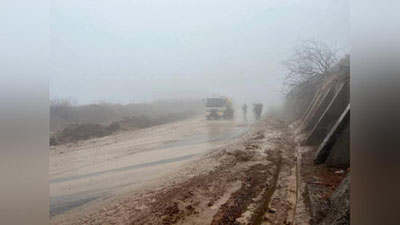 Изрображение 'Движение к горнолыжному курорту "Амирсай" восстановлено'