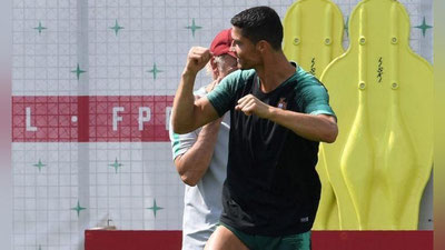 'Krishtianu Ronaldu match oldidan raqsga tushdi (Video)'ning rasmi