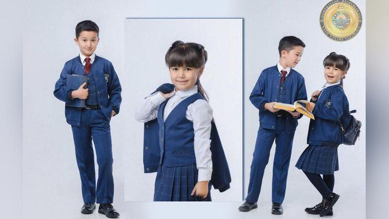 'Maktab formasi maxsus savdo shahobchalarida sotiladi'ning rasmi
