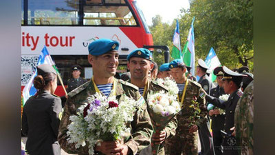 'O`zbekiston razvedkachilari Britaniyada o`tkazilgan xalqaro tanlovda g`olib bo`ldi 'ning rasmi