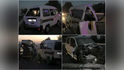 Изрображение 'В массовом ДТП в Алтынкуле погиб пассажир "Дамаса"'