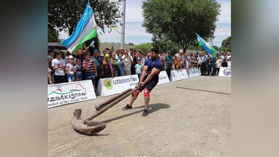 Изрображение 'Турнир силачей "Strong Man" впервые прошел в Хиве (фото)'