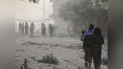 Изрображение 'ИЗ СИРИЙСКОГО АЛЕППО ВЫВЕДЕНЫ 18 ТЫСЯЧ МИРНЫХ ЖИТЕЛЕЙ'