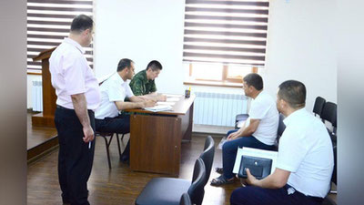 'MIB direktorining o`rinbosari Samarqand viloyatida sayyor qabul o`tkazmoqda'ning rasmi