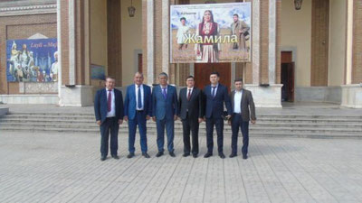 'O`zbekiston-Qirg`iziston madaniy sohadagi hamkorlikni rivojlantirmoqda'ning rasmi