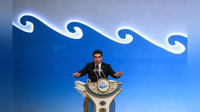 'Gurbanguli Berdimuhamedovga turkman xalqining Milliy etakchisi maqomi berildi'ning rasmi