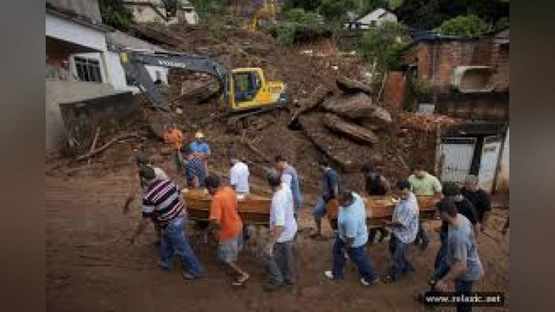 'Braziliyada ko`chki ro`y berdi 'ning rasmi