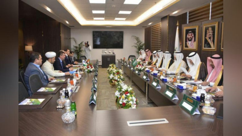 'Ўзбекистон Ҳаж делегацияси Саудия Арабистони Подшоҳлигида'ning rasmi