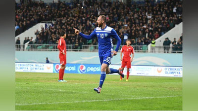 'O`zbekiston terma jamoasi Ektor Kuper murabbiyligida ilk g`alabani qo`lga kiritdi'ning rasmi