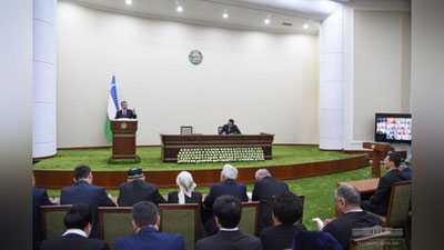 'Prezident Namangan viloyatidagi kamchiliklarni tanqid qildi 'ning rasmi