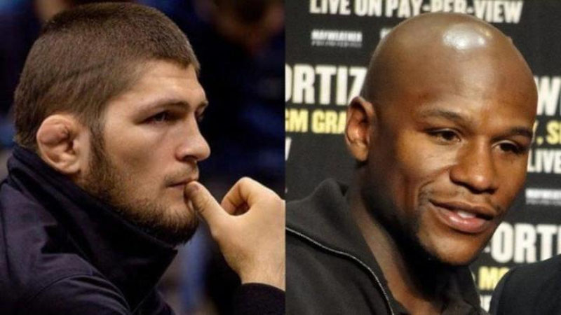 'Nurmagomedov kelasi yili Meyvezer bilan jang qilishi mumkin 'ning rasmi
