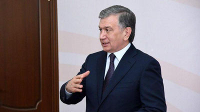 Изрображение 'ШАВКАТ МИРЗИЁЕВ ОТБЫЛ В ФЕРГАНСКУЮ ОБЛАСТЬ'