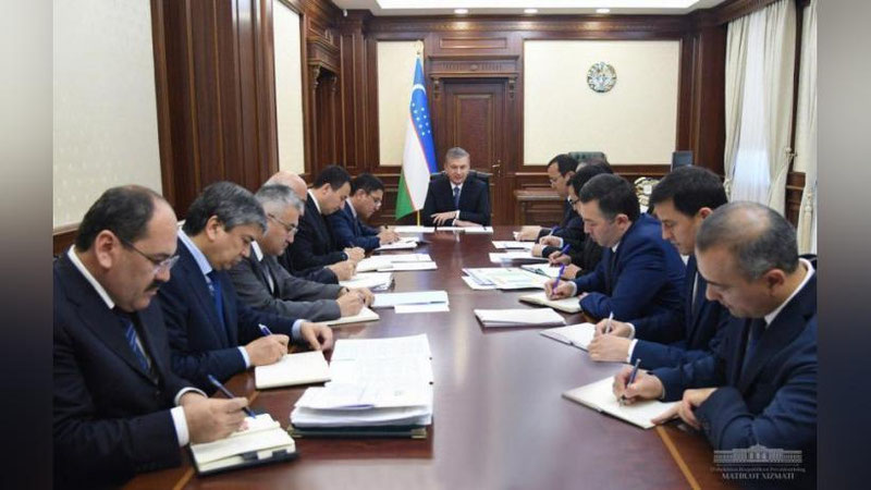 Изрображение 'На совещании с Президентом обсуждены вопросы количества и качества продовольствия'