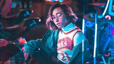 'AQShlik gimnastikachi internet yulduziga aylandi 'ning rasmi