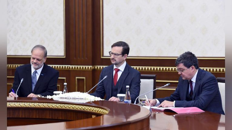 Изрображение 'ПРЕЗИДЕНТ УЗБЕКИСТАНА ПРИНЯЛ ГЕНЕРАЛЬНОГО СЕКРЕТАРЯ ОБСЕ'
