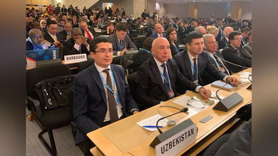 '​Alisher Shodmonov Jahon sog`liqni saqlash assambleyasining vise-prezidenti etib saylandi'ning rasmi