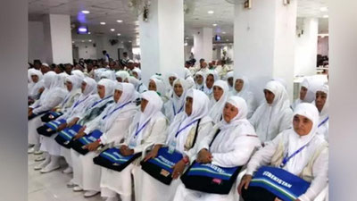 'ENDI HAJGA BORIShDA JAMOATChILIK FIKRI O`RGANILADI'ning rasmi