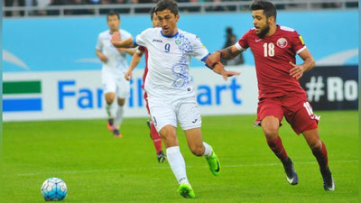 Изрображение 'ОДИЛ АХМЕДОВ СТАЛ ГЕРОЕМ МАТЧА УЗБЕКИСТАН - КАТАР (ВИДЕО)'