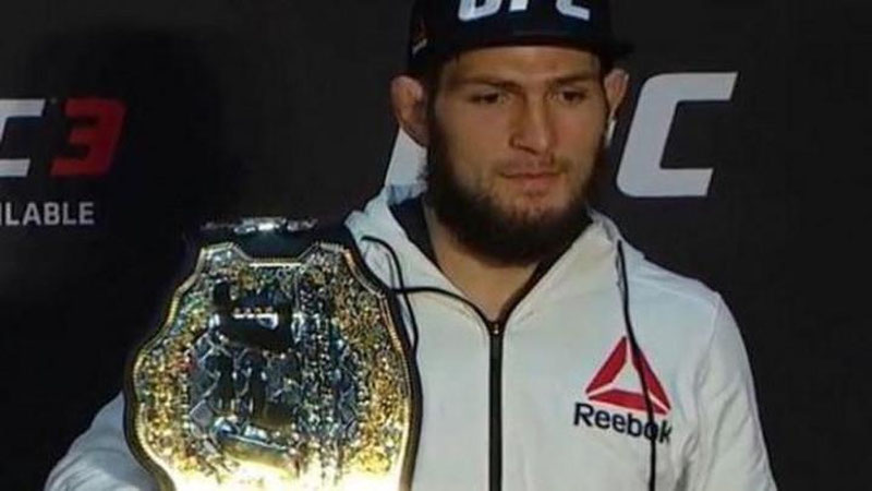 Изрображение 'ХАБИБ НУРМАГОМЕДОВ ВПИСАЛ СВОЕ ИМЯ В ИСТОРИЮ UFC (ВИДЕО)'