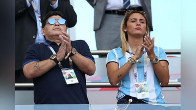 'Maradonani o`z uyidan haydashdi 'ning rasmi