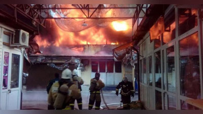 'Кабардин-Болқориядаги бозор ёниб кетди (Видео)'ning rasmi