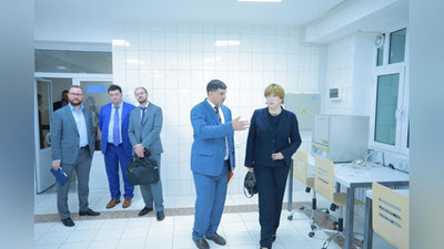 Изрображение 'Замминистра науки и высшего образования России посещает Узбекистан'
