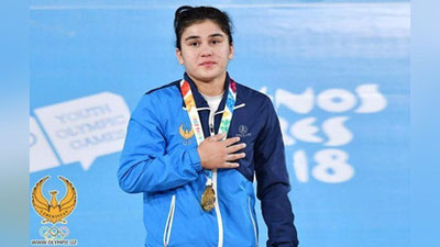 'Kumushxon Fayzullaeva: «Vatanim uchun oltin medal taqdim eta olganimdan xursandman»'ning rasmi