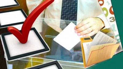 'Bloger odamlarni saylovlarga qiziqtirish uchun sabablarni qidirmoqda'ning rasmi