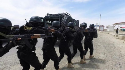 Изрображение 'В Бухаре силовики блокировали и уничтожили "условных противников" (фото, видео)'