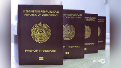 '2021 yildan O`zbekiston fuqarolarida chet elga chiqish uchun biometrik pasport bo`lishi shart (video)'ning rasmi