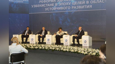 'JSST O`zbekiston tibbiyotidagi tizimli islohotlarni to`la qo`llab-quvvatlaydi'ning rasmi