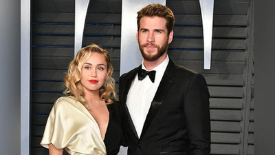 'Mayli Sayrus va Liam Xemsvort nikohdan o`tishdi 'ning rasmi