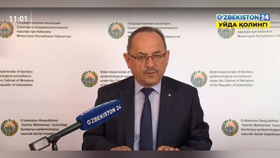 Изрображение 'Нурмат Отабеков рассказал, сколько дней в среднем длится лечение от коронавируса'