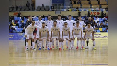 'Futzal. O`zbekiston o`rtoqlik uchrashuvda Fransiyaga yutqazib qo`ydi'ning rasmi