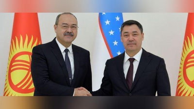 Изрображение 'В Ташкенте прошла встреча главы Кыргызстана и Премьер-министра Узбекистана'