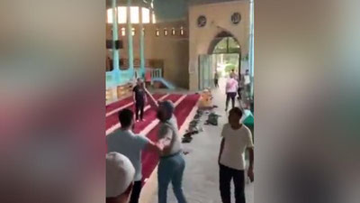 Изрображение 'После скандала в ташкентской мечети на блогера завели уголовное дело'