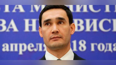 Изрображение 'Президент Туркменистана назначил своего сына вице-премьером'