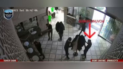 Изрображение 'В Ташкенте парень промышлял кражами телефонов у молящихся в мечетях (видео)'