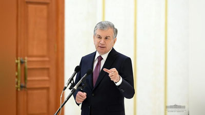 'Президент янги массивлар қурилишига оид махсус тақдимотни кўздан кечирди'ning rasmi