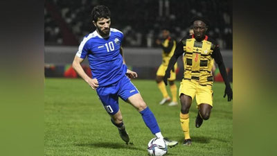 Изрображение 'Узбекистан обыграл Гану в товарищеском матче'