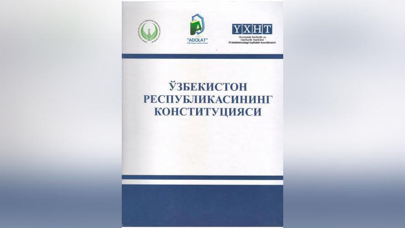 'Ўзбекистон Конституцияси Брайл алифбосида чоп этилди'ning rasmi