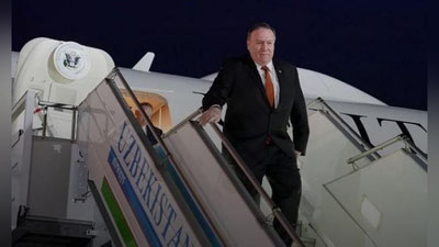 Изрображение 'Помпео доволен своей поездкой в Беларусь, Казахстан и Узбекистан'