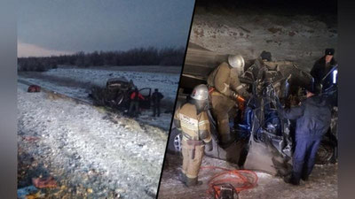 Изрображение 'В страшном ДТП под Оренбургом погибли 4 узбекистанцев (фото)'