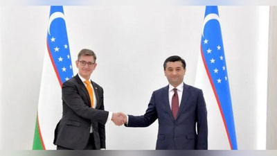 Изрображение 'Новый посол Нидерландов вручил копии верительных грамот главе МИД Узбекистана'