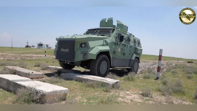 Изрображение 'Представлен легкий бронированный автомобиль, произведенный в Узбекистане (видео)'