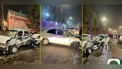 'Тошкентда 3та автомобиль иштирокида ЙТҲ содир бўлди. Натижада...'ning rasmi