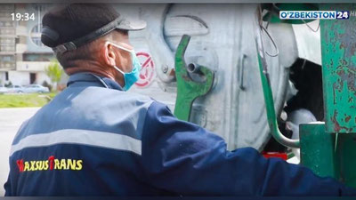 Изрображение 'Плату за услуги по вывозу мусора в Ташкенте планируют включить в тариф за электроэнергию'