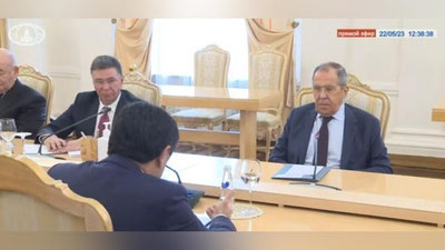 Изрображение 'Сергей Лавров: Готовы создать условия для граждан Узбекистана в РФ на досрочных выборах'